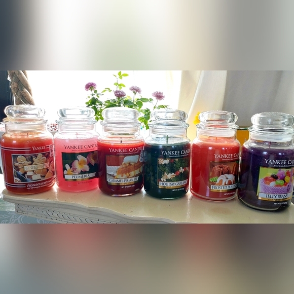 NEW UPDATE Yankee candle Rare Retired collection large jar 22oz Christmas gift - Picture 5 of 7